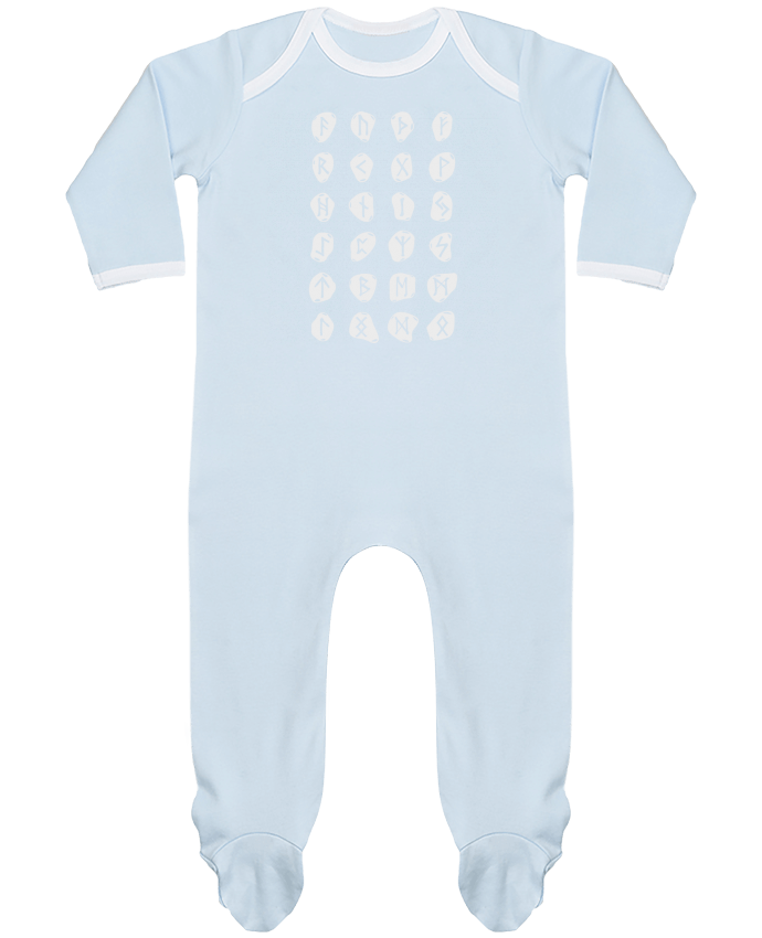 Body Pyjama Bébé Runes symbole viking par KronoArt