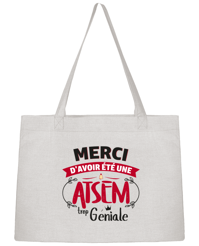 Shopping tote bag Stanley Stella Merci d'avoir été une ATSEM trop géniale by tunetoo