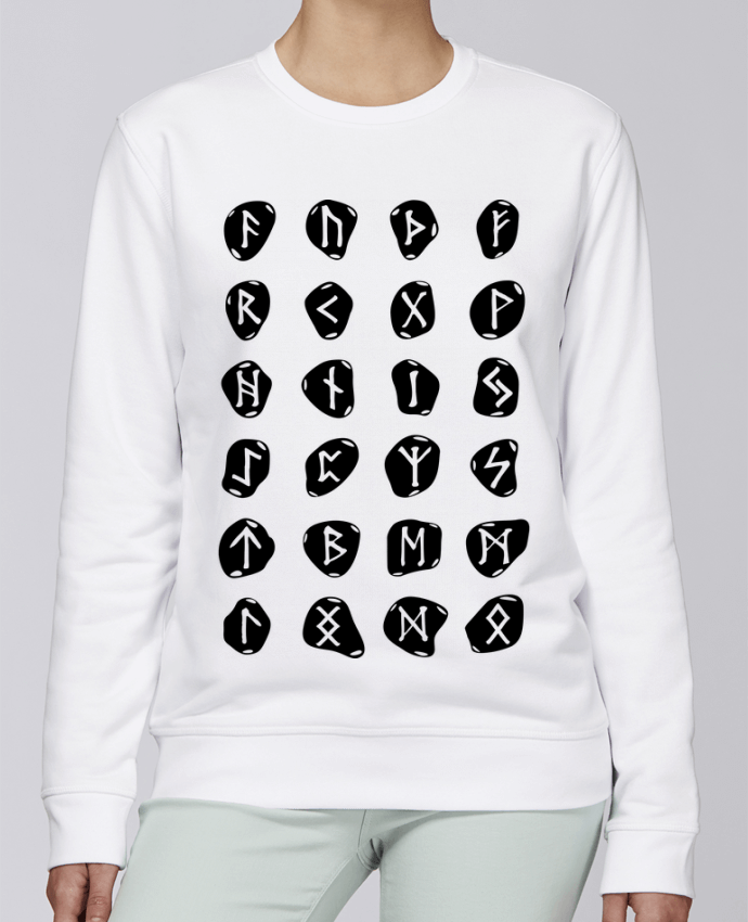 Sweatshirt Runes symbole viking par KronoArt