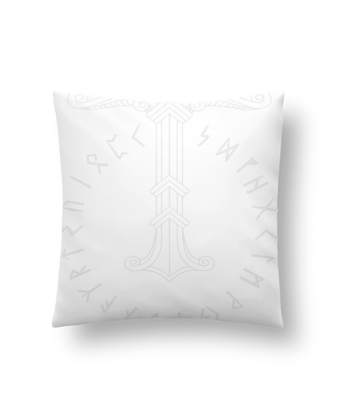 Coussin Irminsul symbole viking par KronoArt