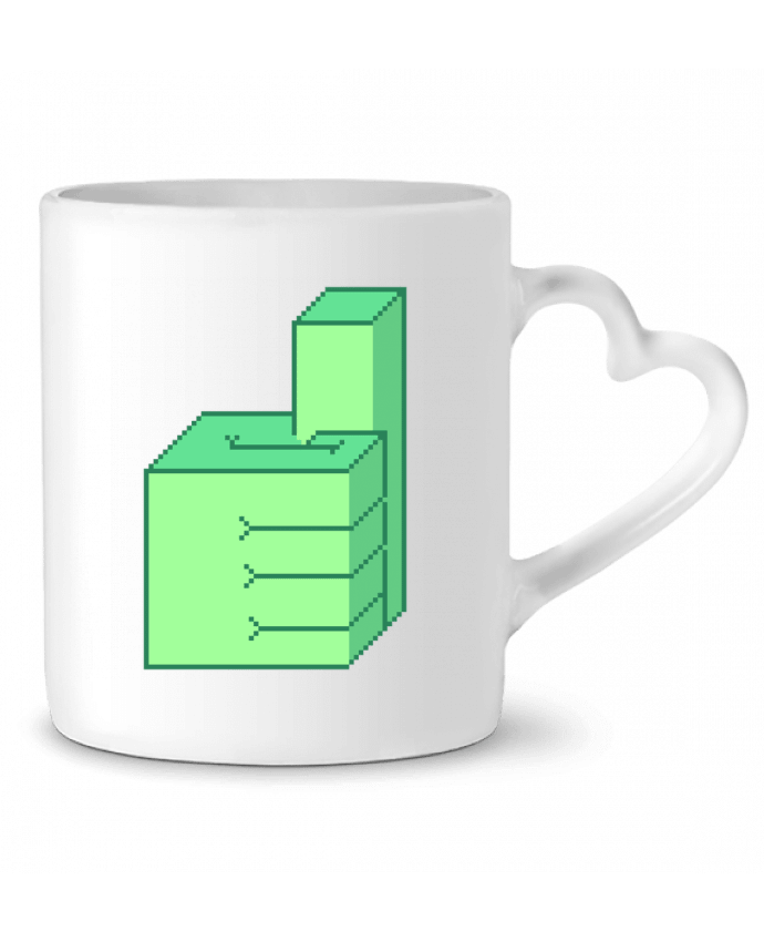 Mug coeur GOOD FPS par Santiaguen