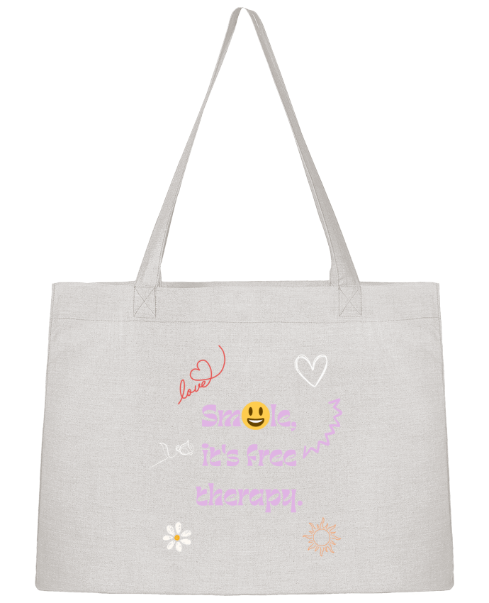 Sac Shopping smile it's free therapy par Designfun