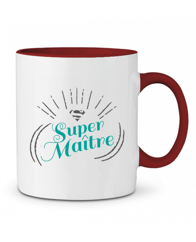 Mug bicolore Super maître tunetoo