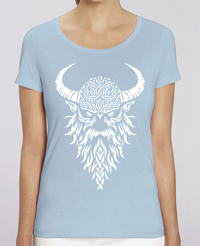 T-shirt Femme Viking warrior head par KronoArt