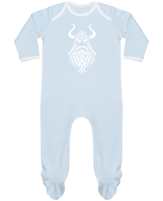 Body Pyjama Bébé Viking warrior head par KronoArt