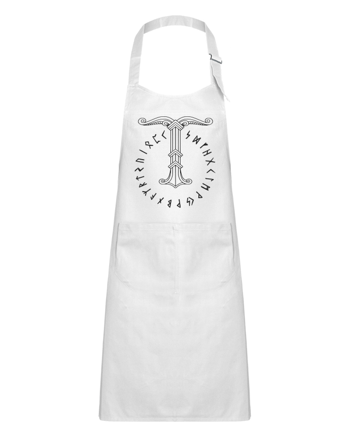 Tablier Enfant Irminsul symbole viking par KronoArt