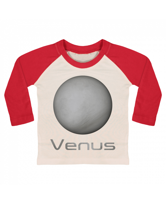 Tee-shirt Bébé Baseball ML Venus par KronoArt