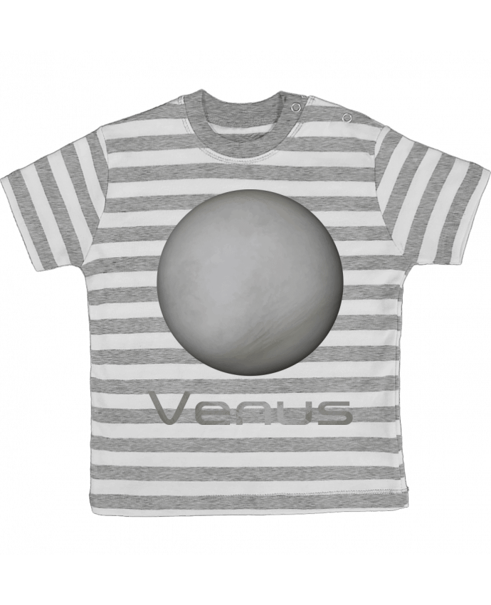 Tee-shirt bébé à rayures Venus par KronoArt