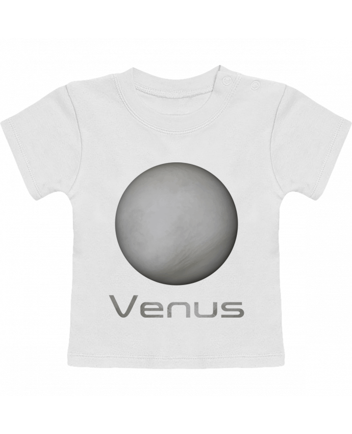 T-shirt bébé Venus manches courtes du designer KronoArt