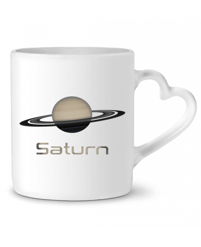 Mug coeur Saturn par KronoArt