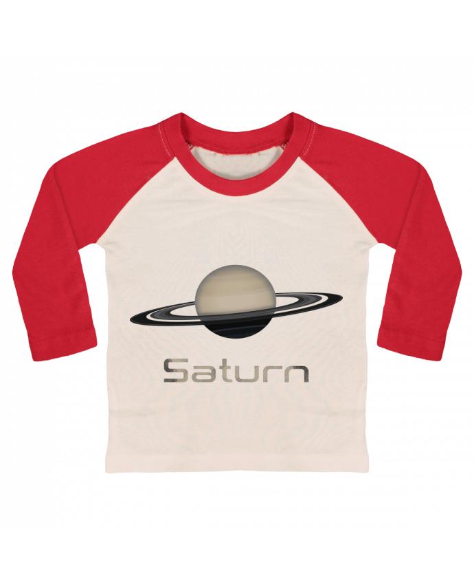 Tee-shirt Bébé Baseball ML Saturn par KronoArt