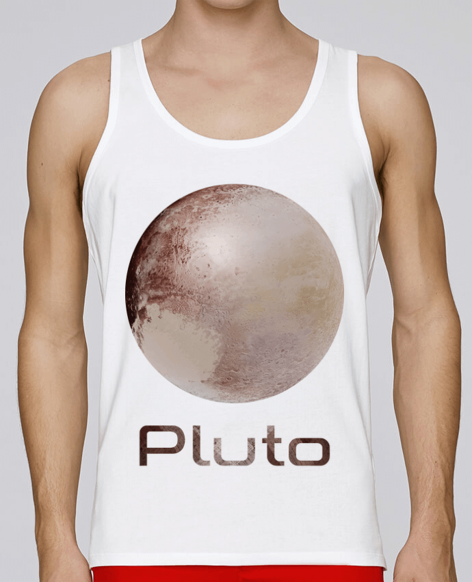 Débardeur homme Pluto par KronoArt 100% coton bio