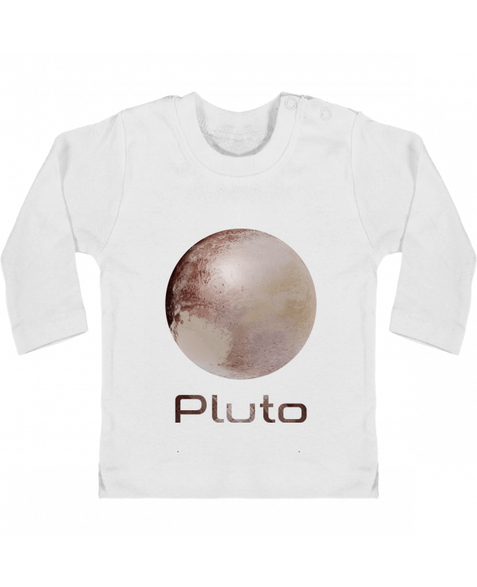 T-shirt bébé Pluto manches longues du designer KronoArt