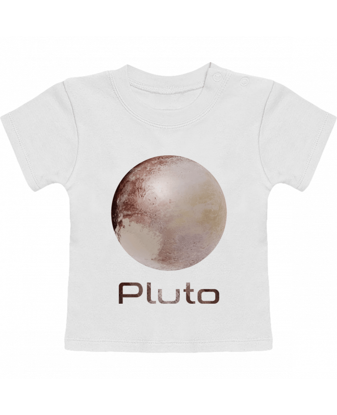 T-shirt bébé Pluto manches courtes du designer KronoArt