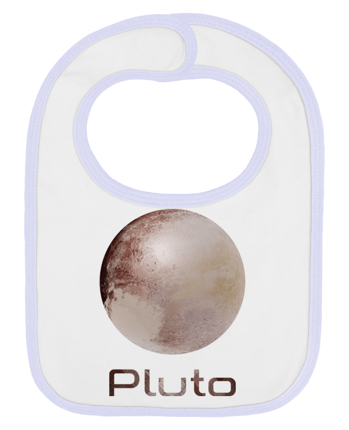 Bavoir bébé uni Pluto par KronoArt