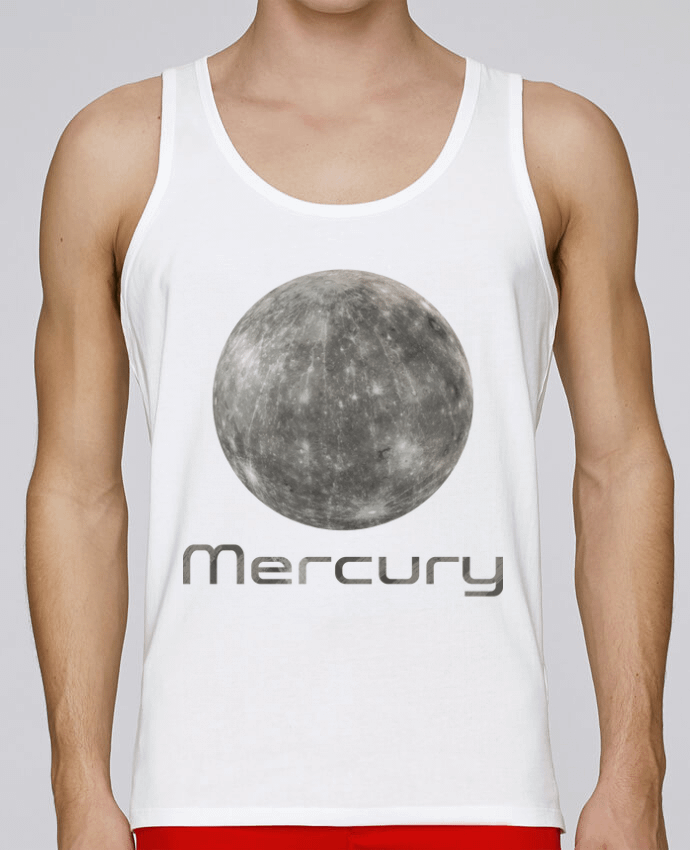 Débardeur homme Mercury par KronoArt 100% coton bio