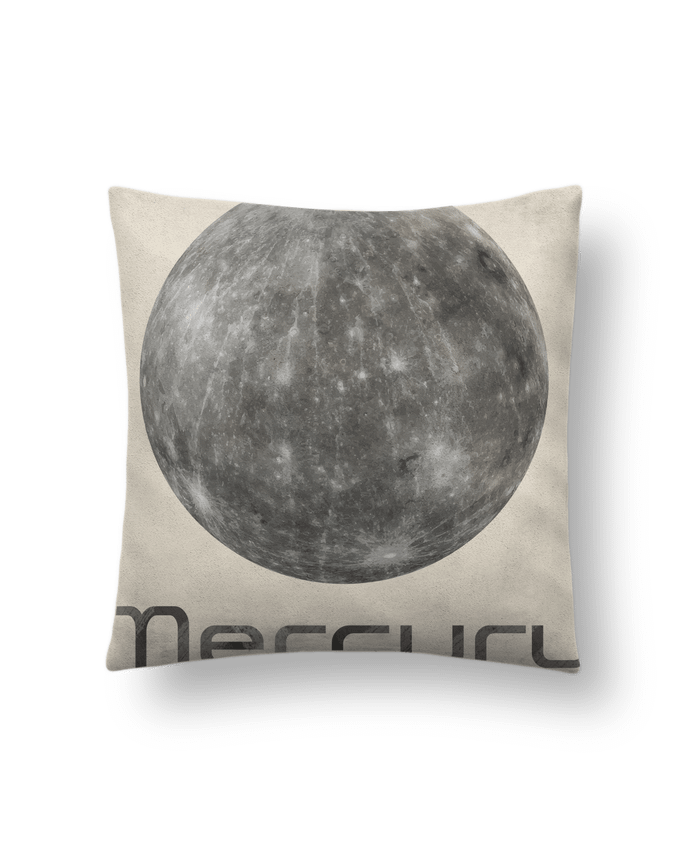 Coussin suédine Mercury par KronoArt