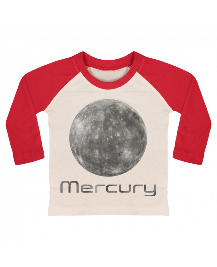 Tee-shirt Bébé Baseball ML Mercury par KronoArt