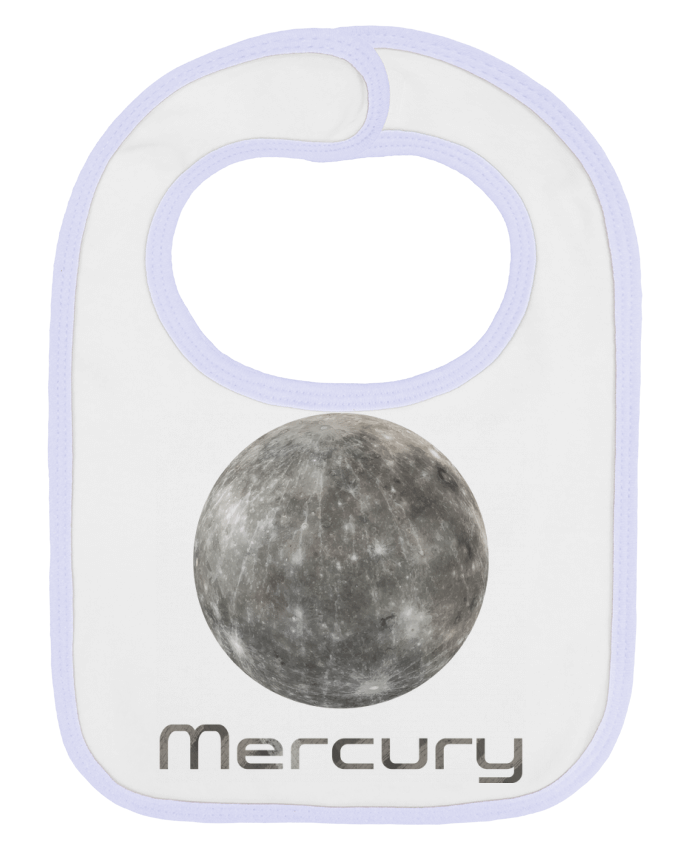 Bavoir bébé uni Mercury par KronoArt