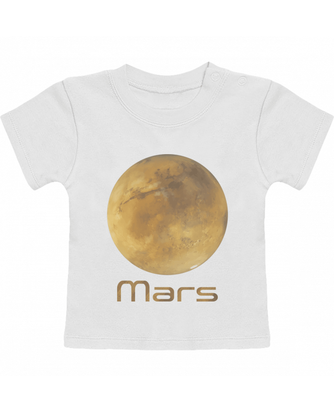 T-shirt bébé Mars manches courtes du designer KronoArt