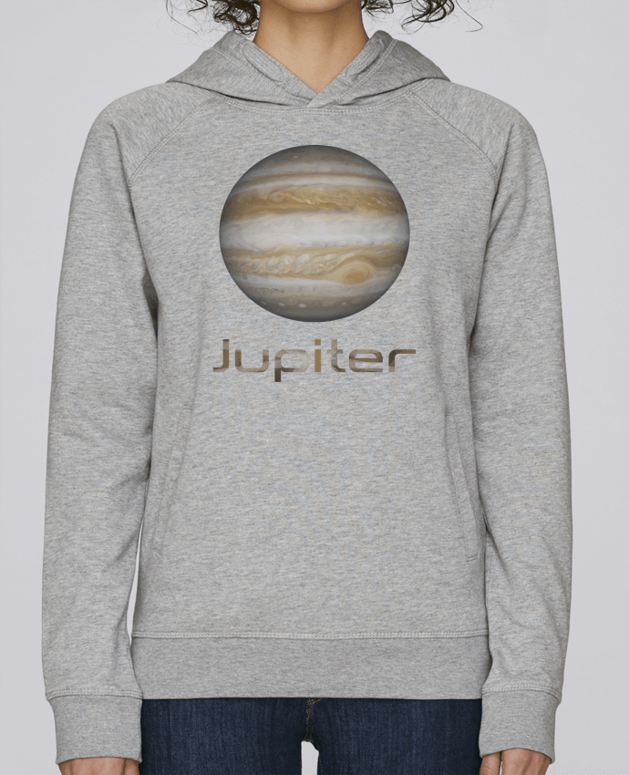 Sweat capuche femme Jupiter par KronoArt