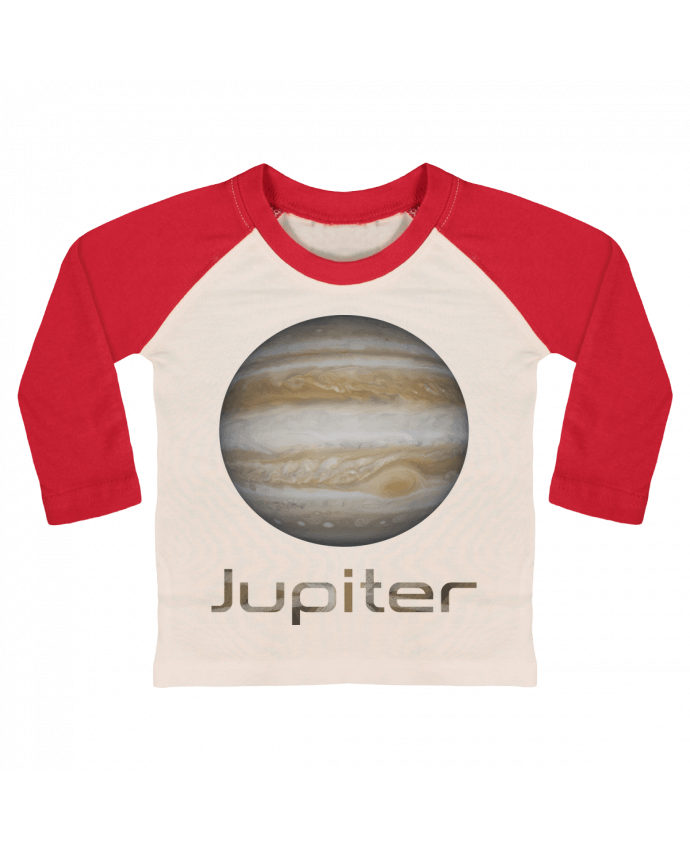 Tee-shirt Bébé Baseball ML Jupiter par KronoArt