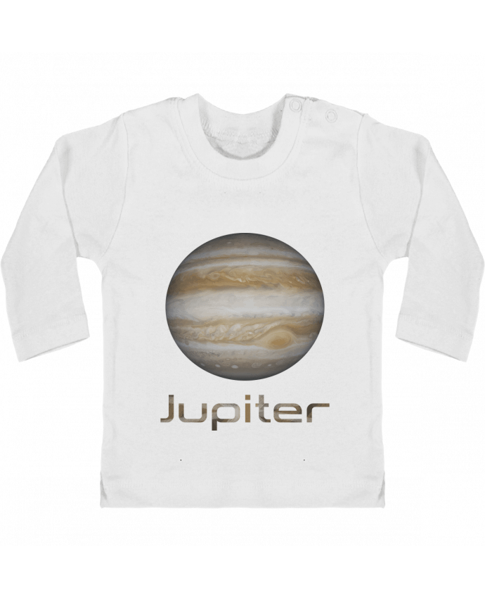 T-shirt bébé Jupiter manches longues du designer KronoArt