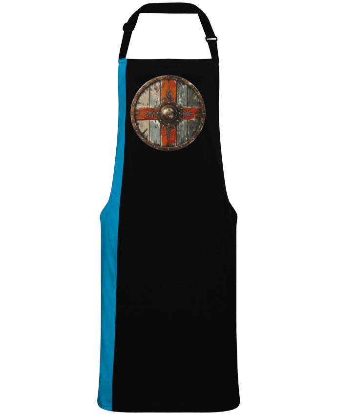 Tablier bicolore Bouclier Viking par  KronoArt