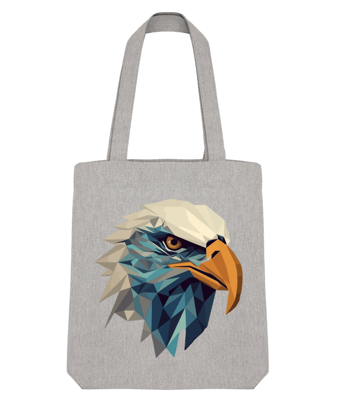 Tote Bag Stanley Stella Aigle stylisé, géométrique par KronoArt 