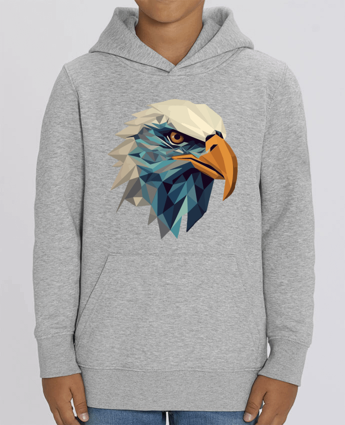 Sweat enfant Aigle stylisé, géométrique Par KronoArt