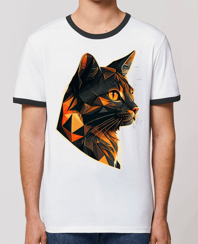 T-shirt Illustration de Chat stylisé par KronoArt