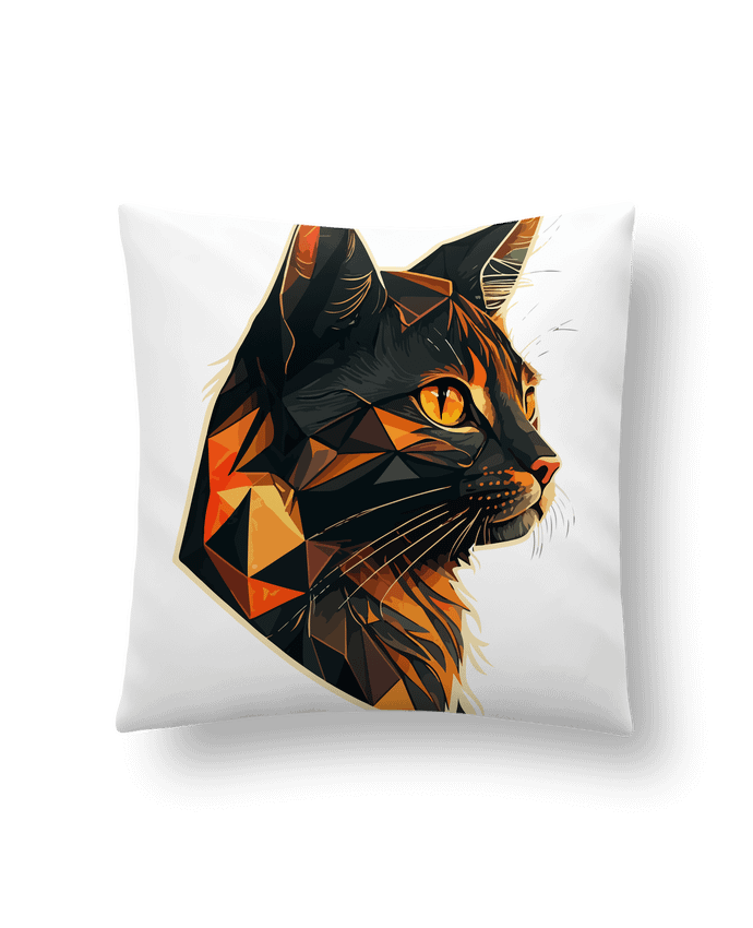 Coussin Illustration de Chat stylisé par KronoArt