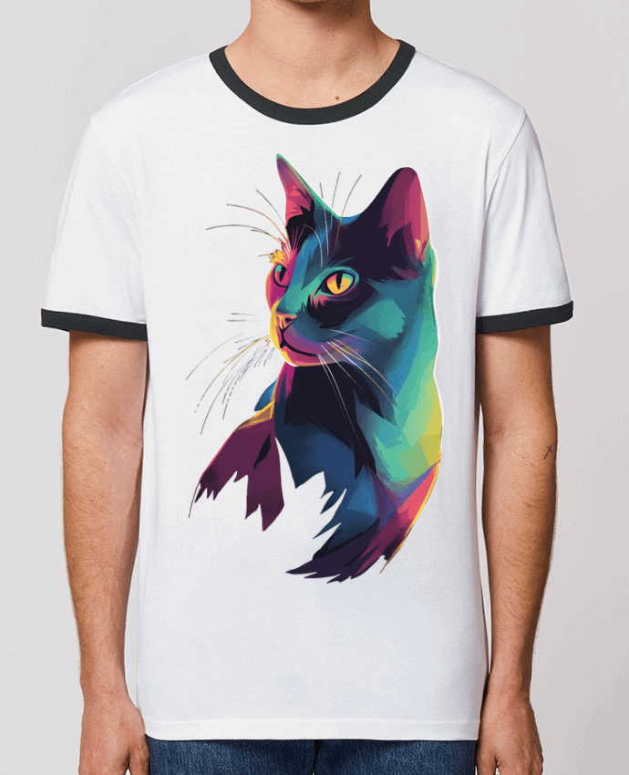 T-shirt Illustration de Chat stylisé par KronoArt