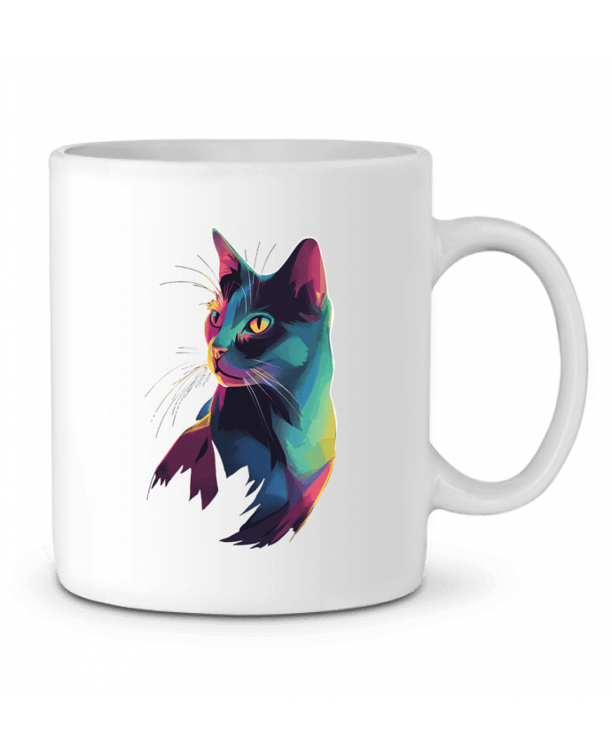 Mug  Illustration de Chat stylisé par KronoArt