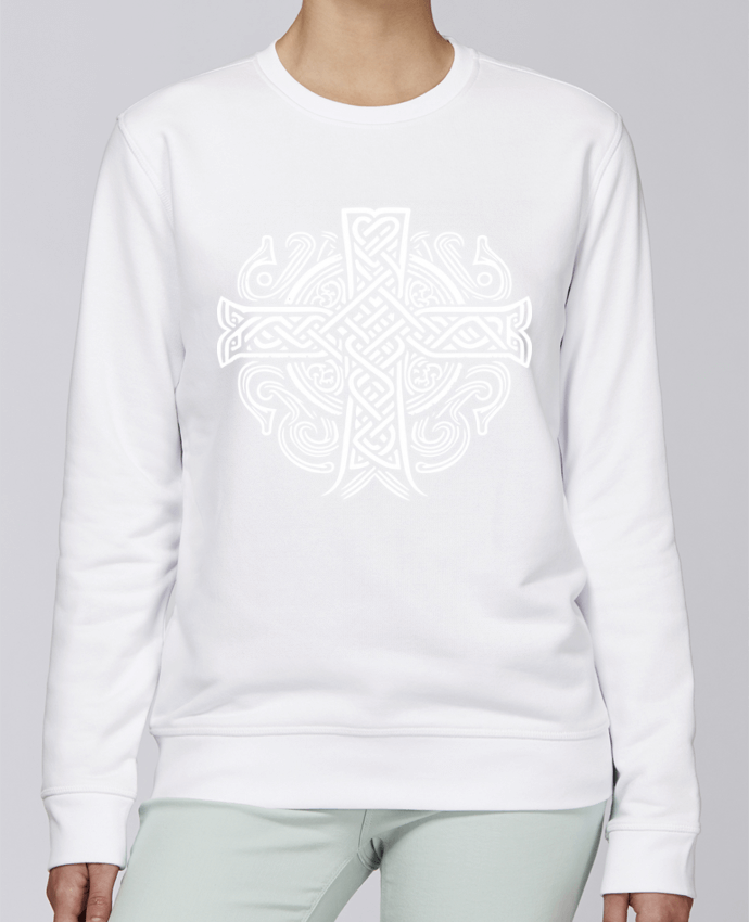 Sweatshirt Croix Celtique par KronoArt