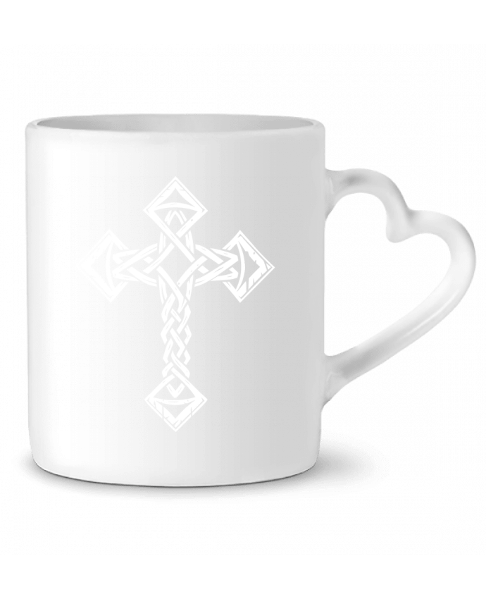 Mug coeur Croix Celtique par KronoArt