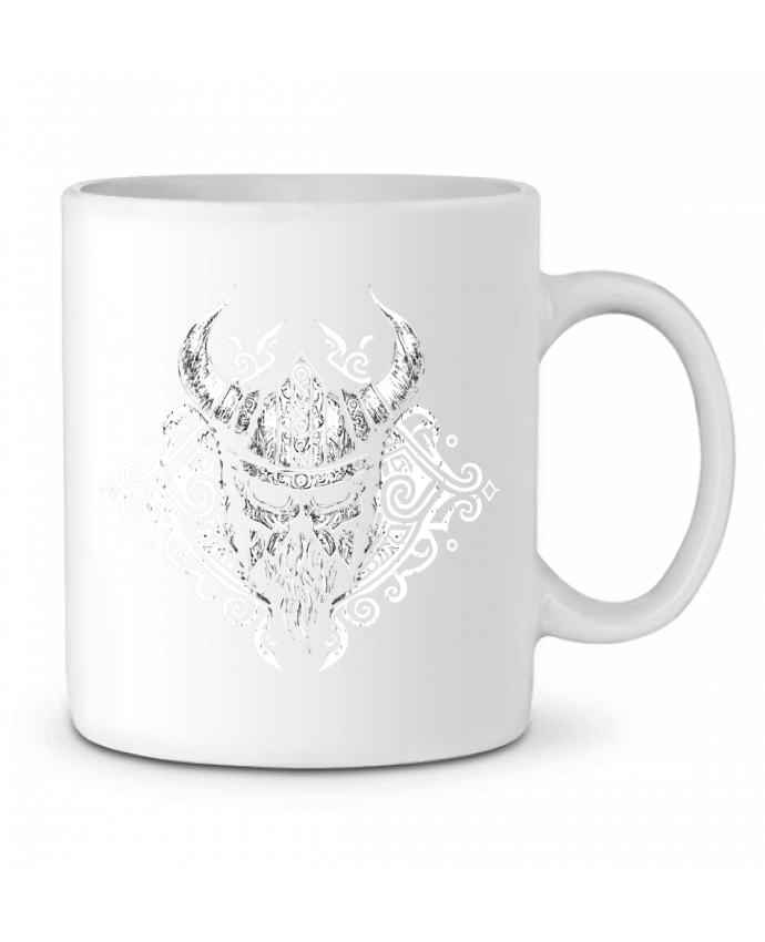 Mug  Casque Viking à corne par KronoArt