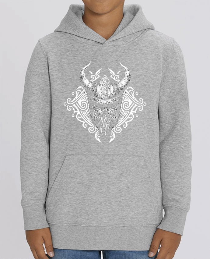 Sweat enfant Casque Viking à corne Par KronoArt
