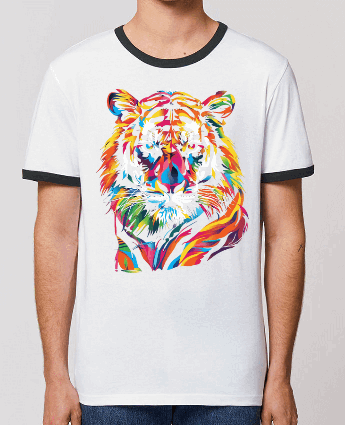 T-shirt Illustration de Tigre stylisé par KronoArt