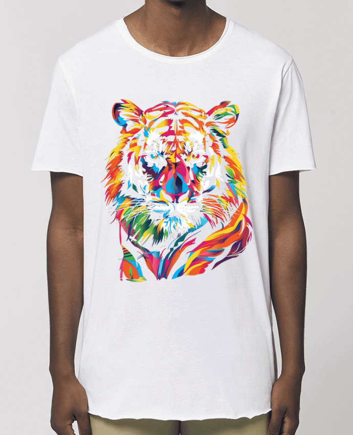 Tee-shirt Homme Illustration de Tigre stylisé Par  KronoArt