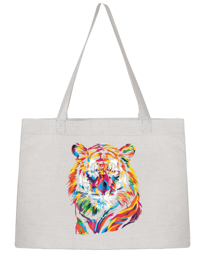 Sac Shopping Illustration de Tigre stylisé par KronoArt