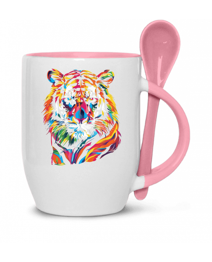  Tasse cuillère Illustration de Tigre stylisé par KronoArt