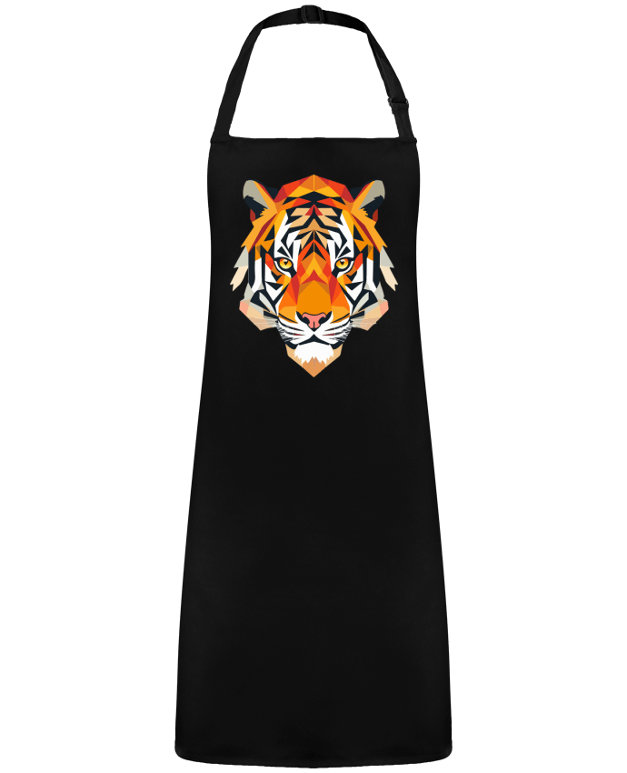 Tablier Tigre stylisé, Géométrique par  KronoArt
