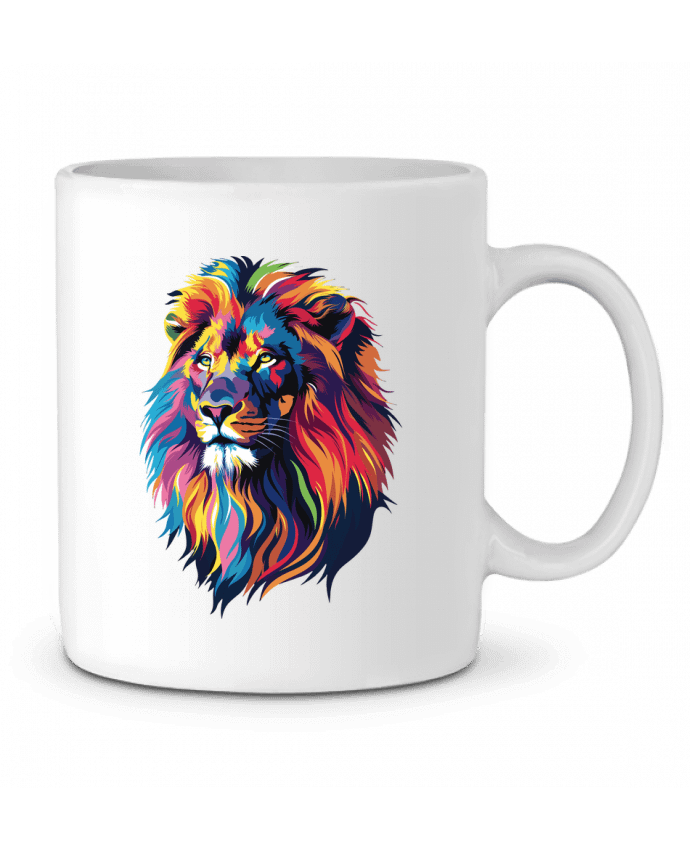 Mug  Illustration de Lion stylisé par KronoArt