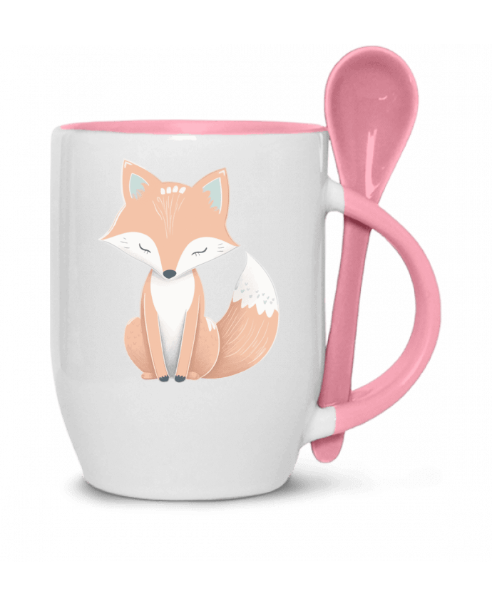  Tasse cuillère Renard stylisé par KronoArt