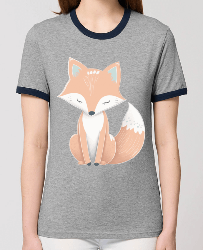 T-shirt Renard stylisé par KronoArt