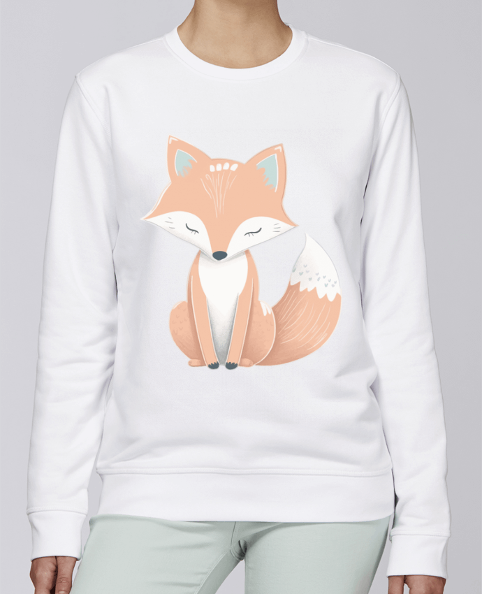 Sweatshirt Renard stylisé par KronoArt