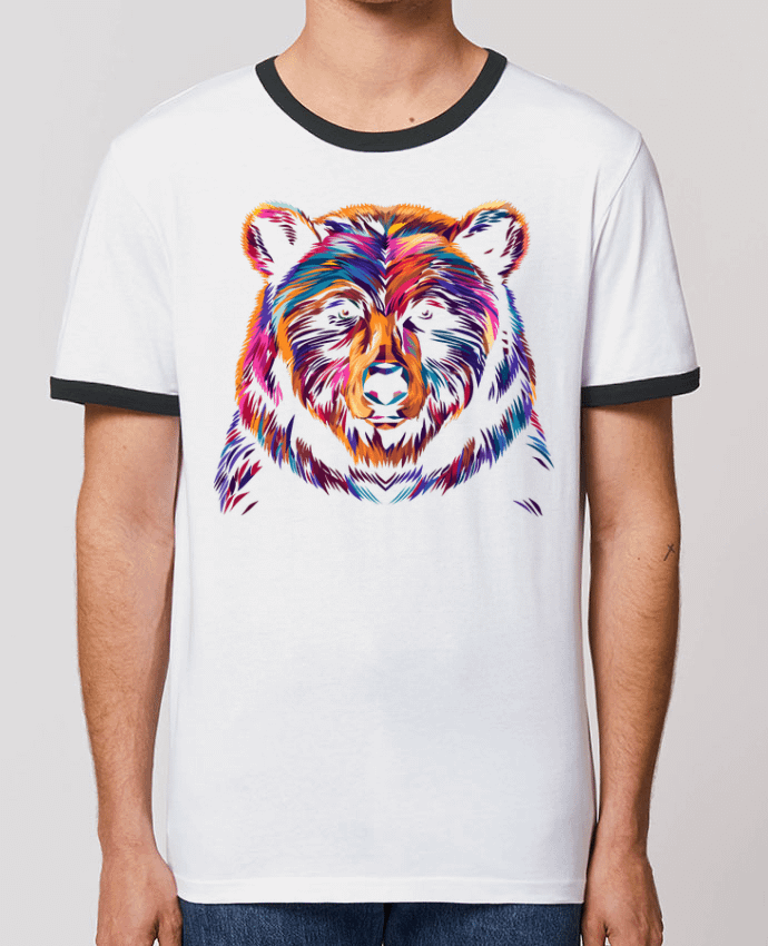 T-shirt Illustration d'Ours stylisé par KronoArt