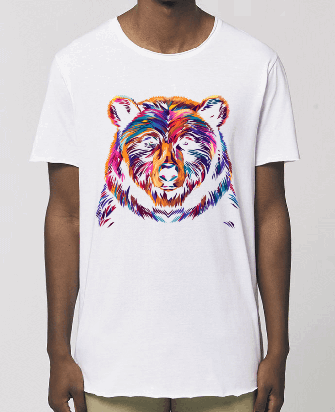 Tee-shirt Homme Illustration d'Ours stylisé Par  KronoArt