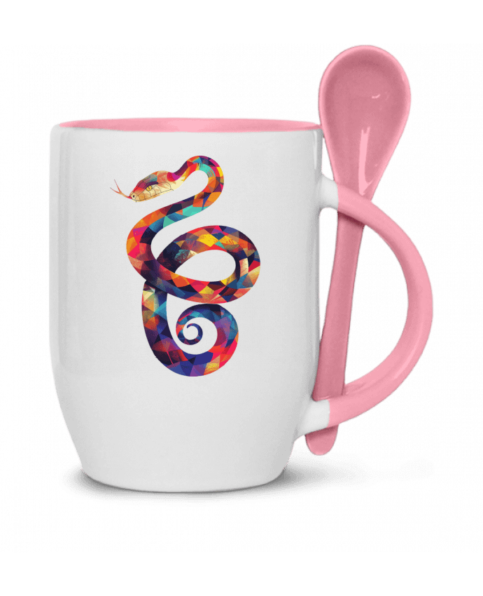  Tasse cuillère Illustration de Serpent stylisé par KronoArt